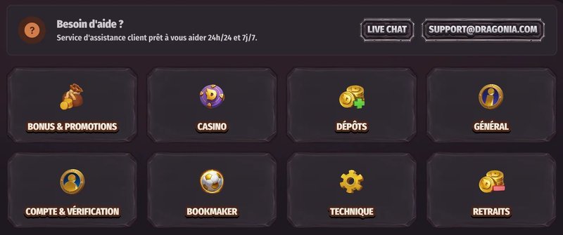 Découvrez les Bonnes Offres et les avantages de Dragonia Casino En Ligne